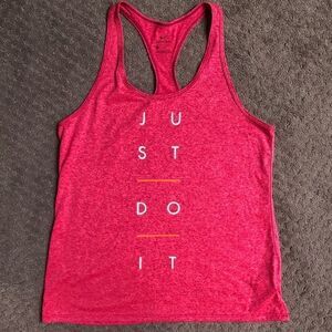 Nike Dri Fit Just Do It Tank.  Size Medium.